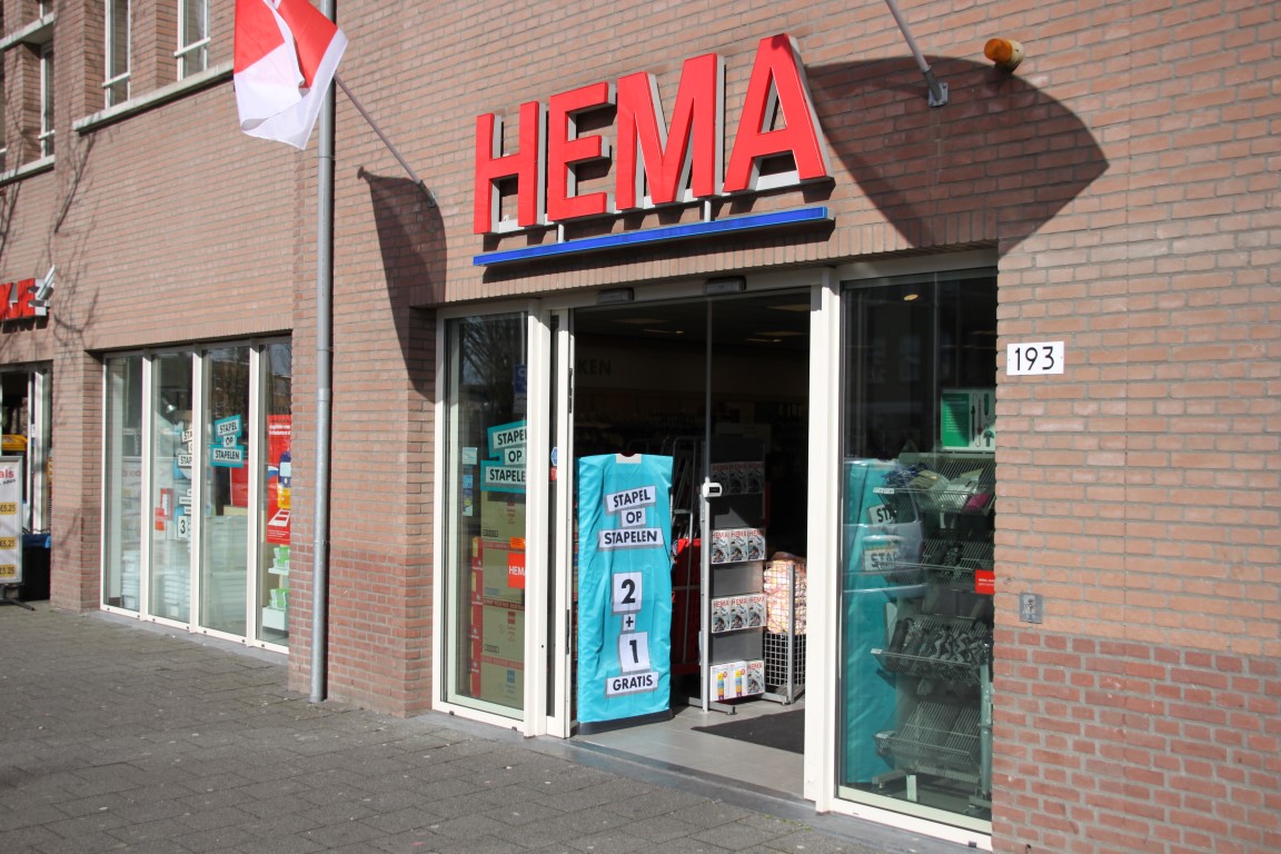 Op de een of andere manier Uitgebreid nadering Hema - Apeldoornselaan.nl